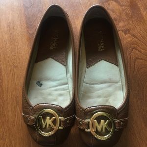 Michael kors leather flats - shoes
